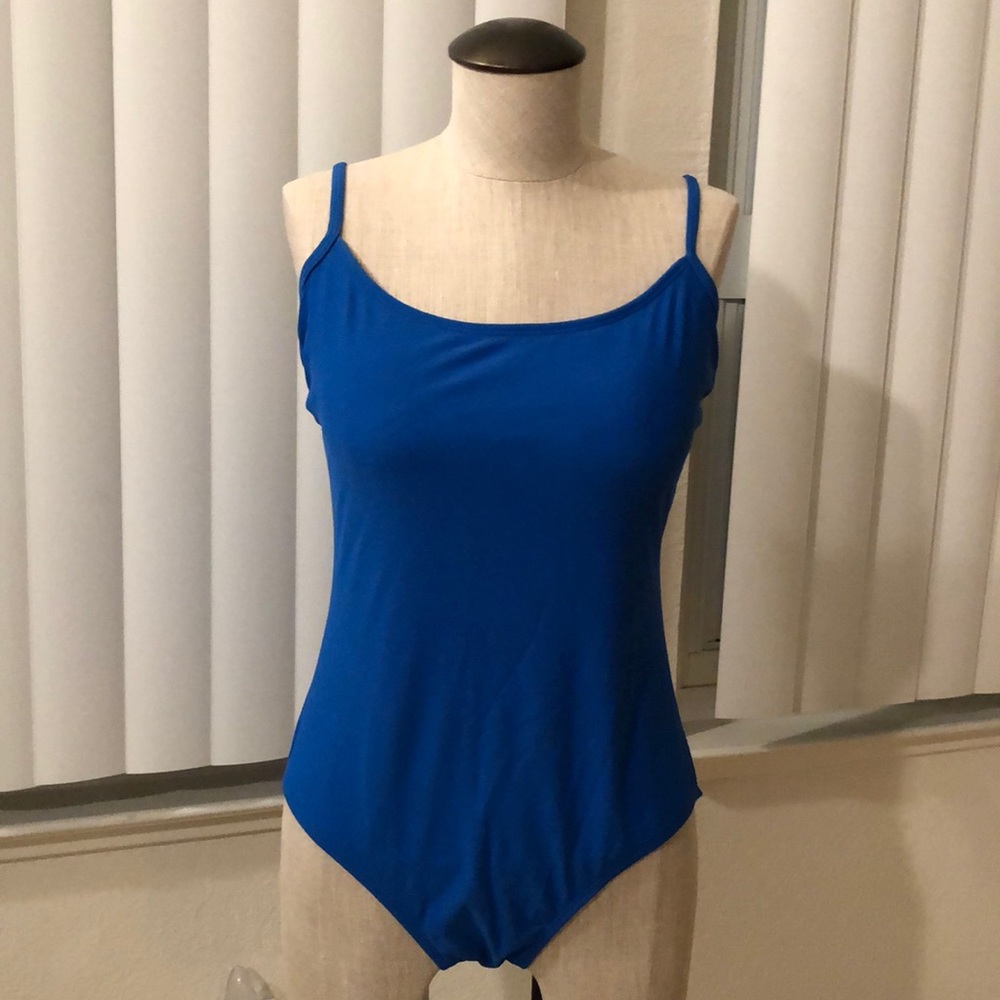 Woman’s Blue 1 Piece Swimsuit